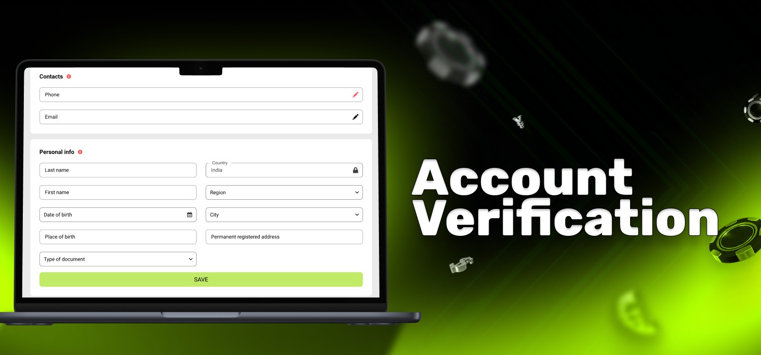 verification casino account